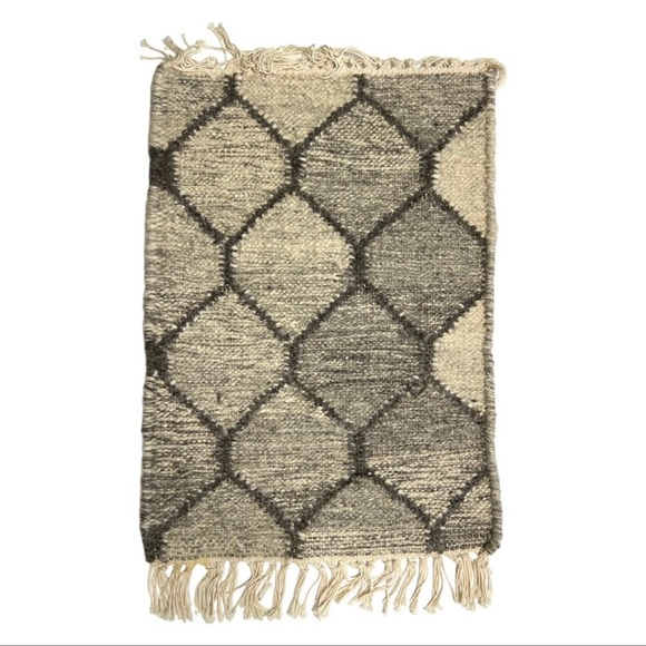 Restoration Hardware Accents Restoration Nido Flatweave Rug In Grey Poshmark